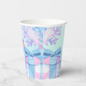 Gobelets En Papier Fun arc-en-ciel requin anniversaire ballon fête fa (Droite)