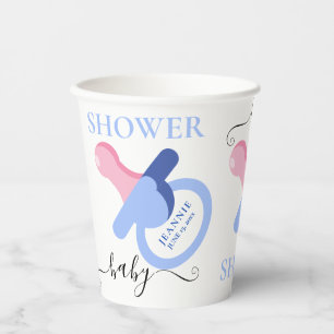 Gobelets En Papier Fun Baby BABY SHOWER Binky