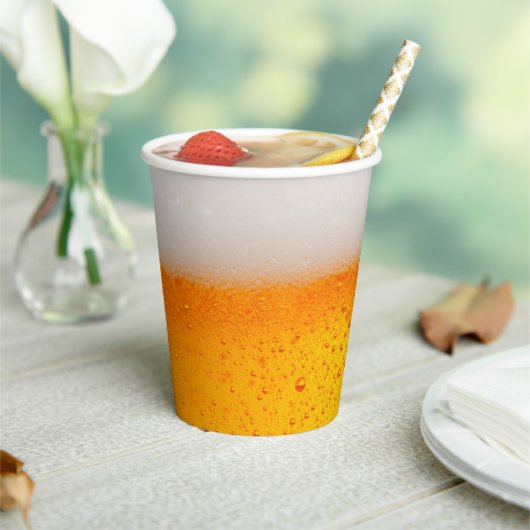 Gobelets En Papier Fun Beer Brasserie boire happy hour Party (Insitu)