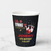 Gobelets En Papier Fun Bowling party for Kids (Verso)