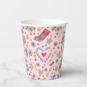 Gobelets En Papier Fun Christmas Cookies and Candies      (Verso)