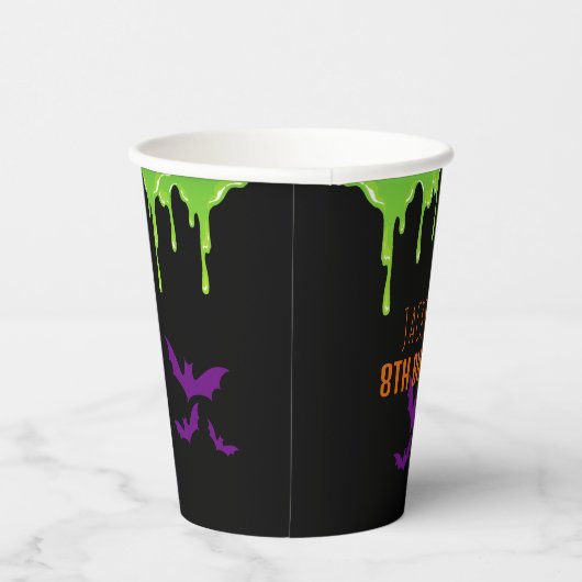 Gobelets En Papier Fun Éffrayant Halloween Parti Anniversaire de enfa (Droite)