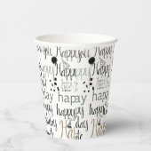 Gobelets En Papier Fun Happy Balloons Birthday (Droite)