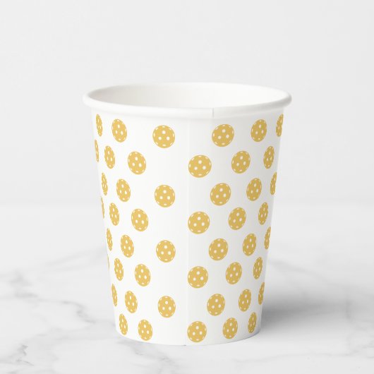 Gobelets En Papier Fun Pickleball Motif Pickleball Party (Droite)