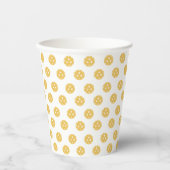 Gobelets En Papier Fun Pickleball Motif Pickleball Party (Recto)