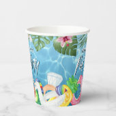 Gobelets En Papier Fun Pool Party d'été Anniversaire (Gauche)