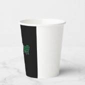 Gobelets En Papier Funny Anglais Bulldog Rouge Plaid Chien de Noël Am (Gauche)