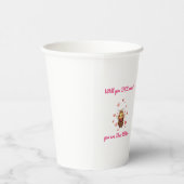 Gobelets En Papier Funny Bee Pun Valentine  (Droite)