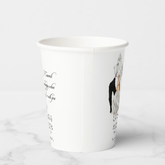 Gobelets En Papier Funny Cannoli Mariage italien (Droite)