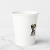 Gobelets En Papier Funny Cartoon Dog Butler Quote (Droite)