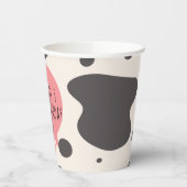 Gobelets En Papier Funny Cow Imprimer Adult Party Anniversaire (Gauche)