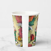 Gobelets En Papier Funny Dirty Père Noël collection de Noël (Gauche)