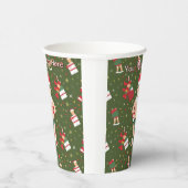 Gobelets En Papier Funny Dirty Père Noël Collection de Noël Coupes en (Droite)