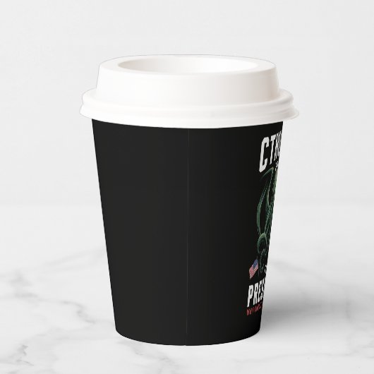 Gobelets En Papier Funny Elections 2024 Cthulhu pour le président (Droite)