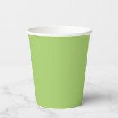 Gobelets En Papier Funny Frog Retraite Party Design vert (Verso)