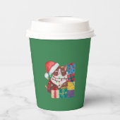 Gobelets En Papier Funny Joyeux Noël & Bonne Année en espagnol (Verso)