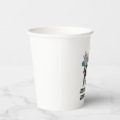 Gobelets En Papier Funny Monkey Couple Valentine's Day (Droite)