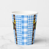 Gobelets En Papier Funny Octoberfest Lederhosen Suspendants (Droite)