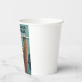 Gobelets En Papier Funny Sloth Gym Motivation Poster - Slow Progress  (Gauche)