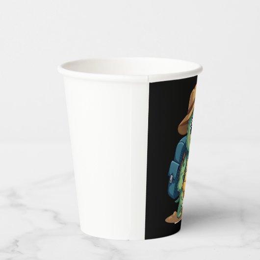 Gobelets En Papier Funny Turtle Hiking Graphic Camping Lover Adventur (Droite)