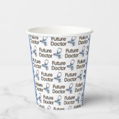 Gobelets En Papier Futur médecin (Verso)