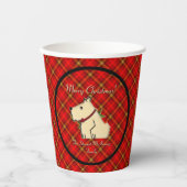Gobelets En Papier Fuzzy Wuzzy Scottish Guard (Personnalisé) (Recto)