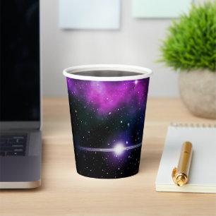Gobelets En Papier Galaxie