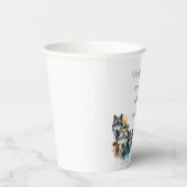 Gobelets En Papier Gamme Inspirational Wolf Citation Force Pack (Droite)