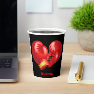 Gobelets En Papier Gants de boxe Design Paper Cup