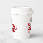 Gobelets En Papier Garçon & fille Valentines gnome Happy Valentines t (Droite)