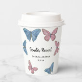 Gobelets En Papier Garçon ou fille. Détection du genre (Verso)