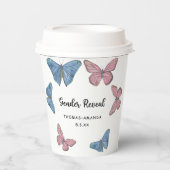 Gobelets En Papier Garçon ou fille. Détection du genre (Recto)