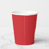 Gobelets En Papier Garçon rouge Upsherin avec 3 balles (Droite)