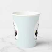 Gobelets En Papier Garçons Cute Blue Police Voiture Anniversaire (Droite)