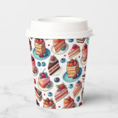 Gobelets En Papier Gâteau dans votre visage (Verso)