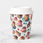 Gobelets En Papier Gâteau dans votre visage (Recto)