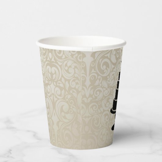 Gobelets En Papier Gâteau mariage (Droite)