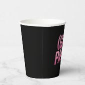 Gobelets En Papier Gay Panic Gay LGBTQ - Fierté de la protestation (Droite)