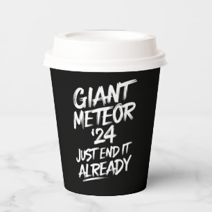 Gobelets En Papier Géante Météorite 2024 Finissez-en déjà