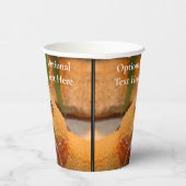 Gobelets En Papier Gecko jaune léopard (Droite)