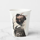 Gobelets En Papier Geisha (Verso)