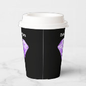 Gobelets En Papier Gem rayonnant (Droite)