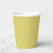 Gobelets En Papier Gentle Warm Yellow Paper Cups (Droite)