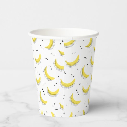 Gobelets En Papier Geometric Bananas (Droite)