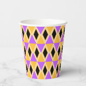 Gobelets En Papier Geometric Pattern (Verso)