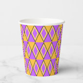 Gobelets En Papier Geometric Pattern (Verso)