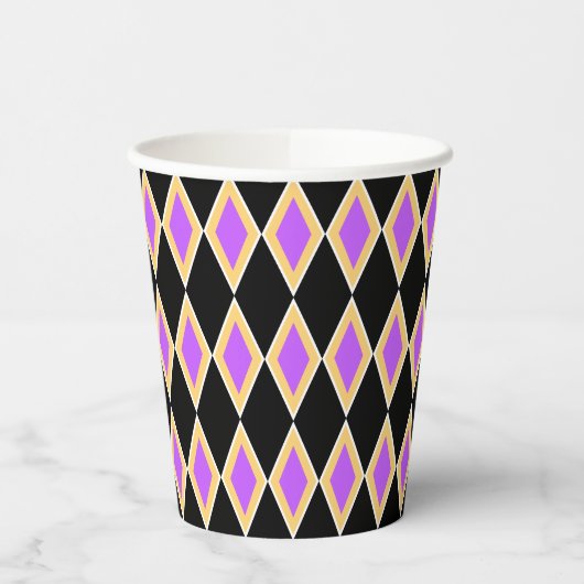 Gobelets En Papier Geometric Pattern (Gauche)