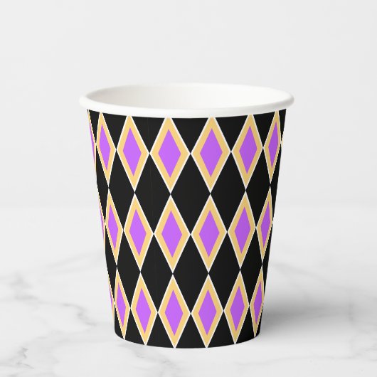 Gobelets En Papier Geometric Pattern (Recto)