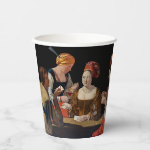 Gobelets En Papier Georges de la Tour - Cheat avec l'As des Diamants