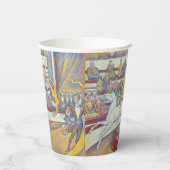 Gobelets En Papier Georges Seurat - Le Cirque (Gauche)